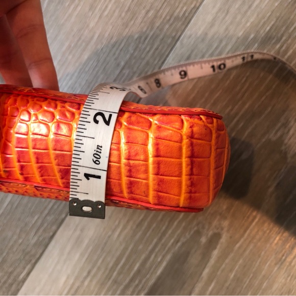 Brahmin Marley Crossbody Mandarin Orange Melbourne - Picture 7 of 15